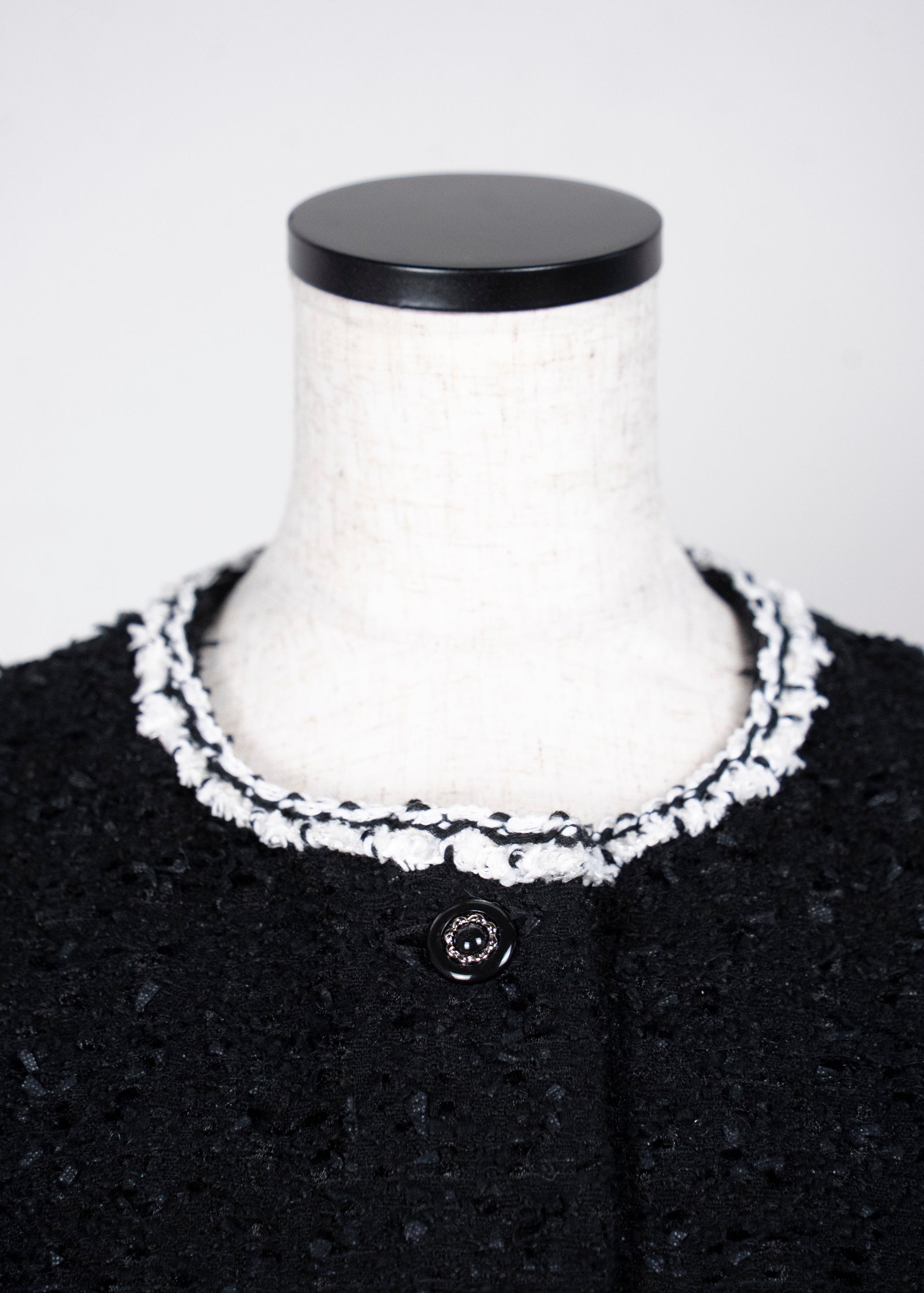 CARLA Tweed jacket / Black