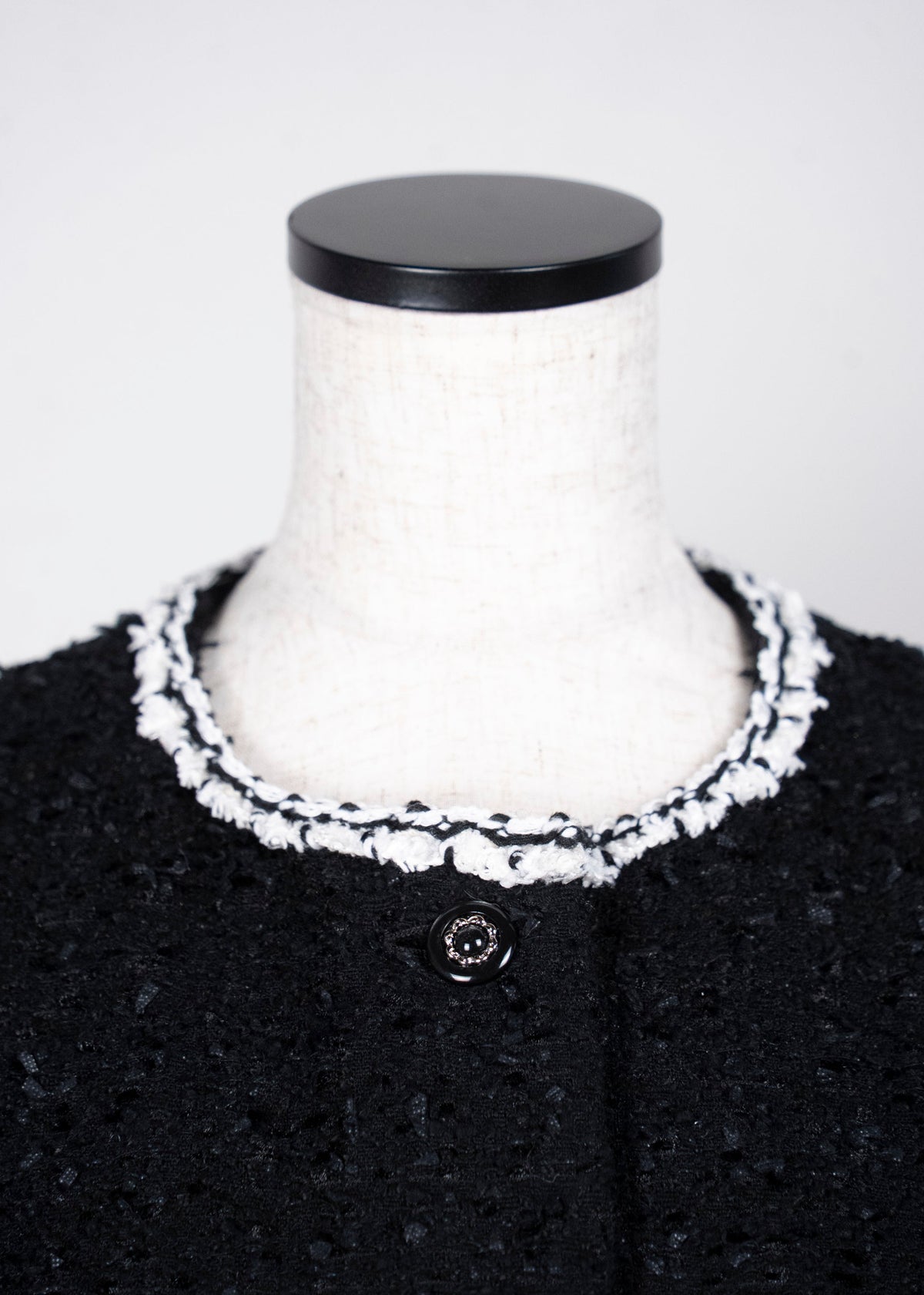 CARLA Tweed jacket / Black
