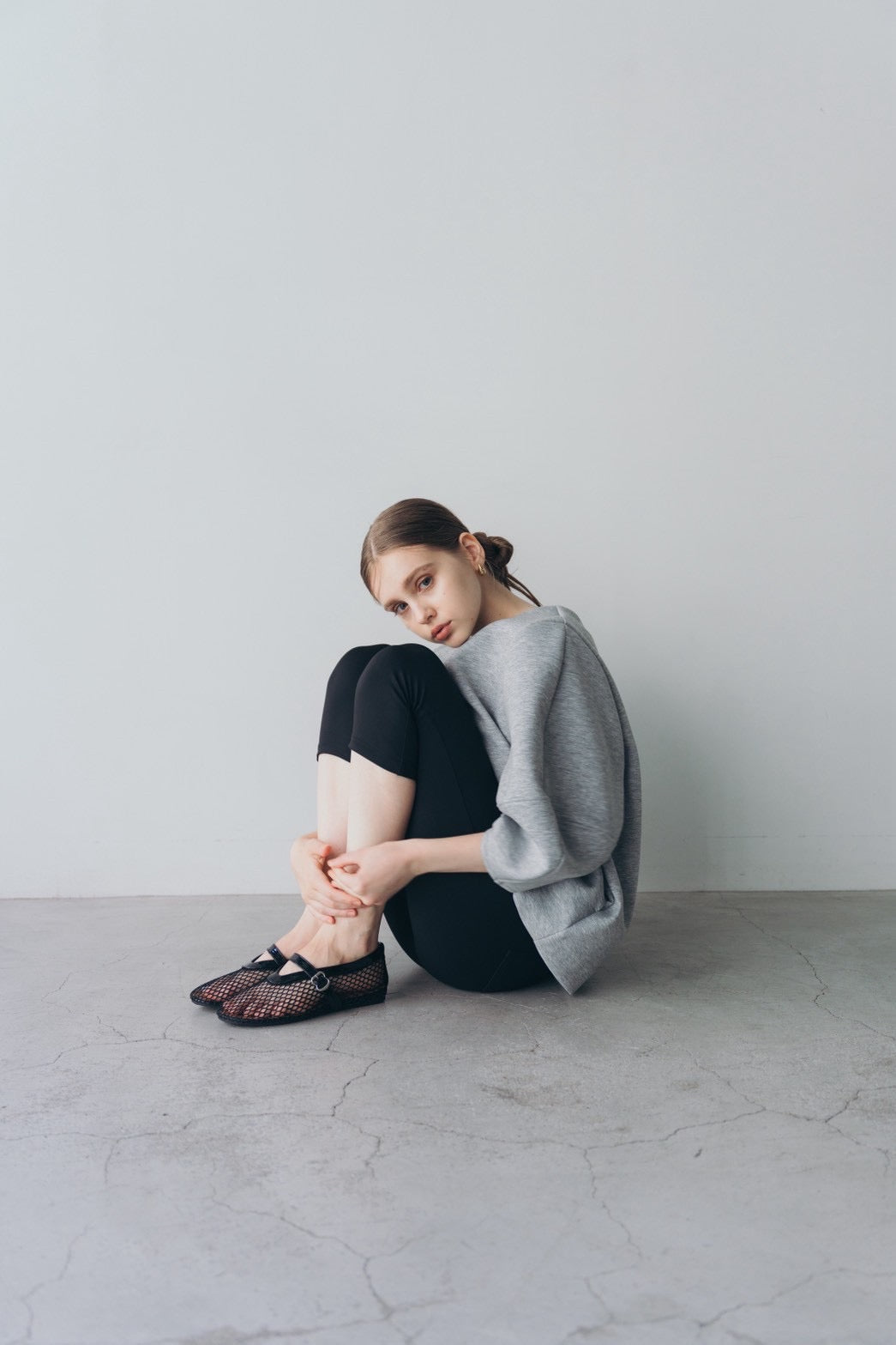 Lady puff tunic - Gray