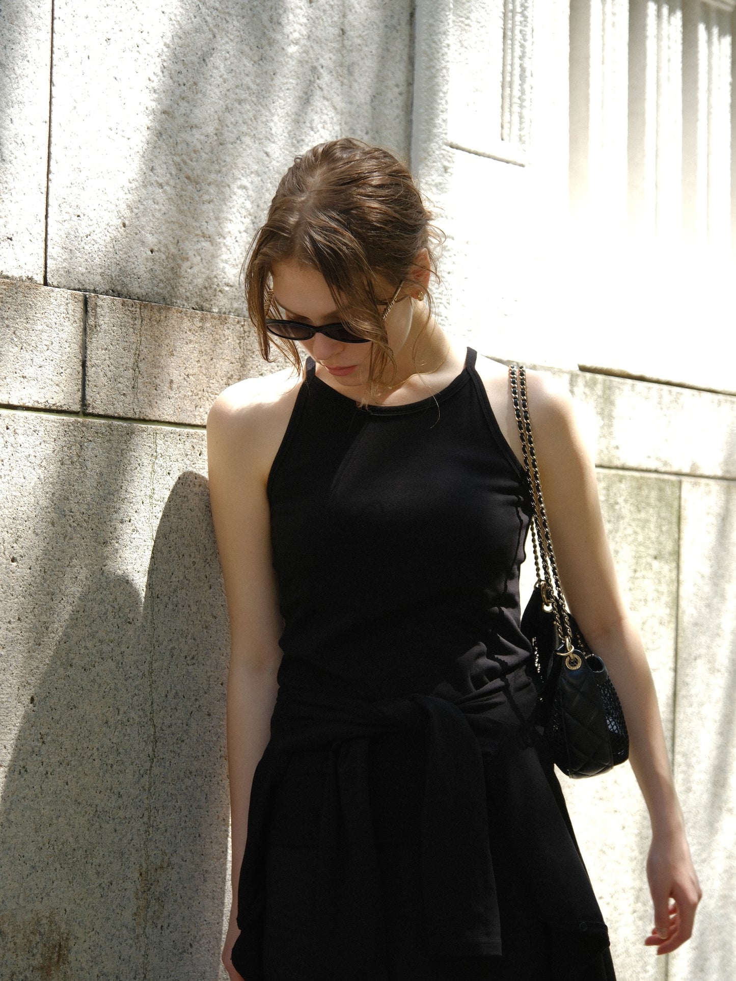 【coming soon】Lady cutsew 3piece -Black