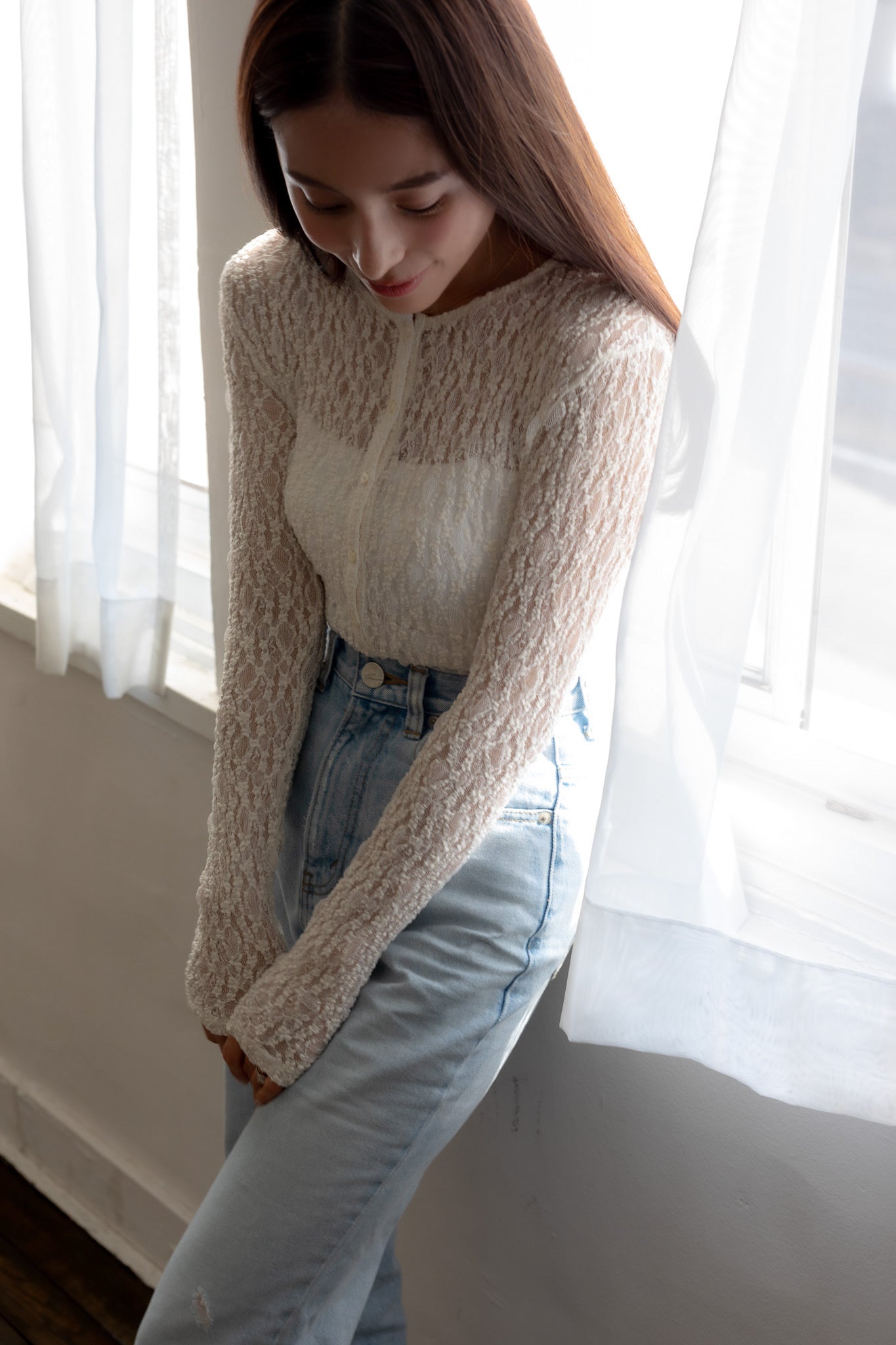 CARLA カーラ　Lace body suit White size1 CARLA カーラ Lace body suit White size1 大人女性の Lace