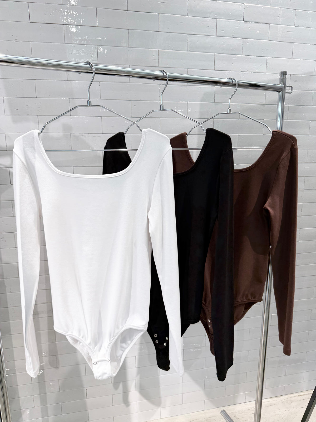 (Pre order) Square neck body suit