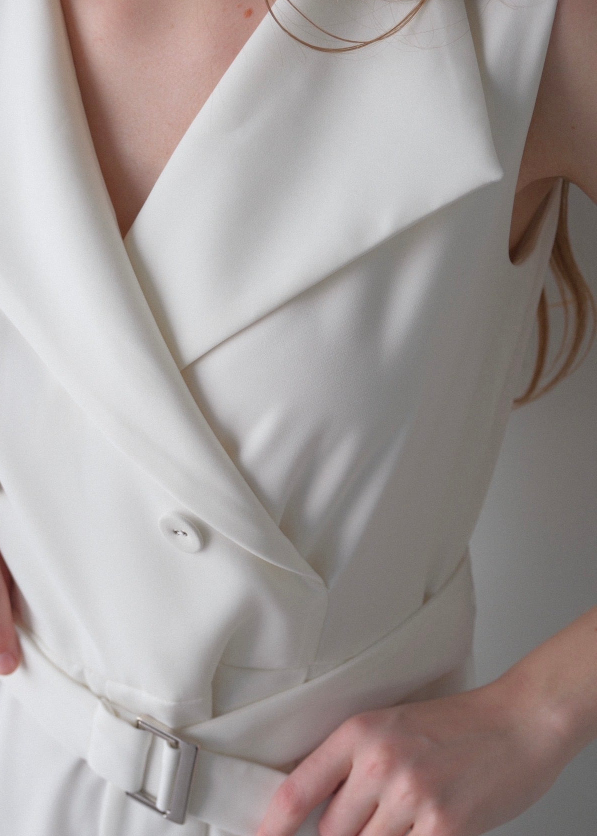 Lady handsome all-in-one / White