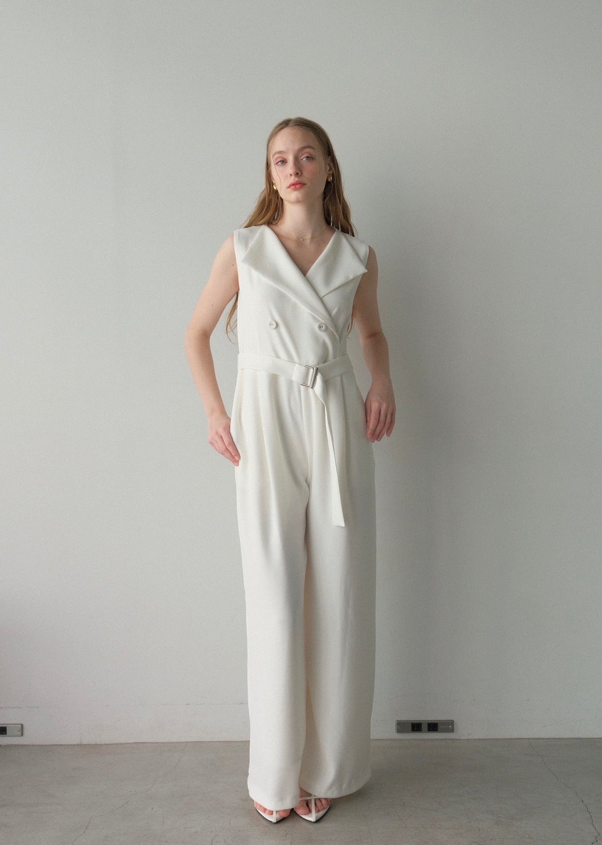Lady handsome all-in-one / White