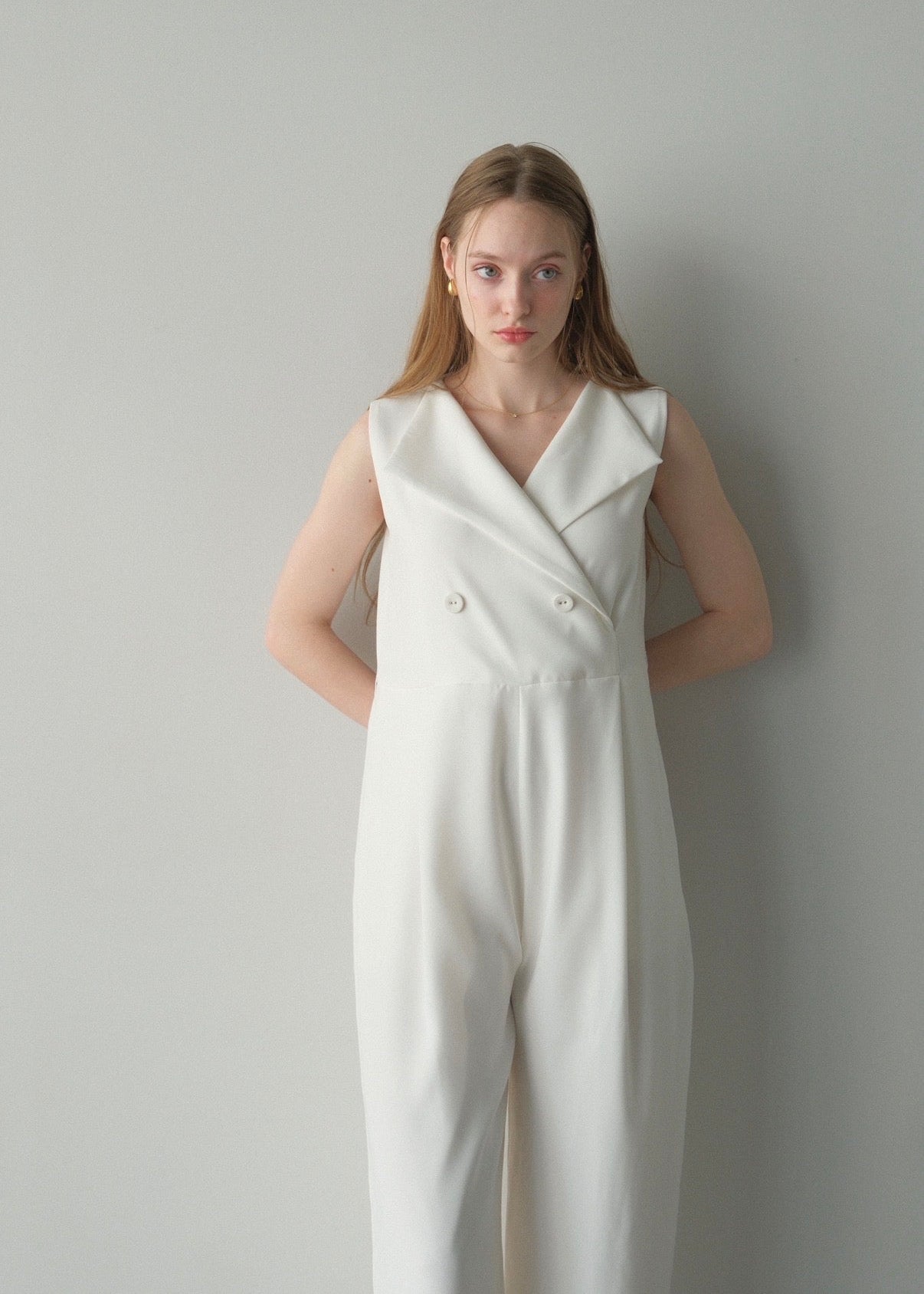 Lady handsome all-in-one / White