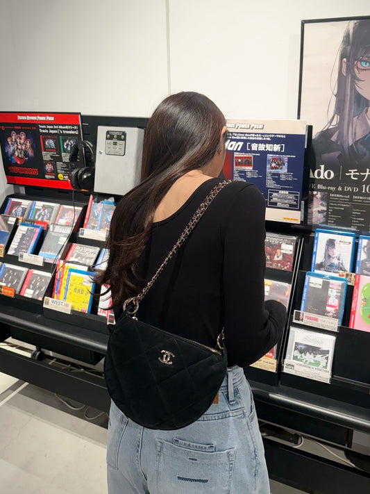 Back open body suit / Black