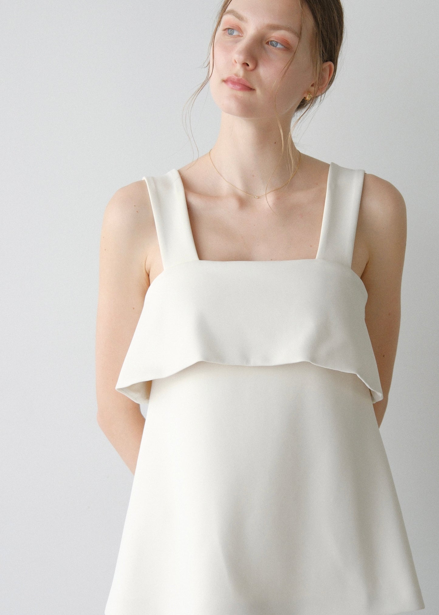 Biraku bustier tops (White)