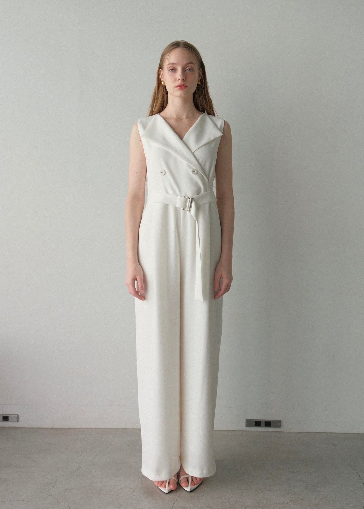 Lady handsome all-in-one / White