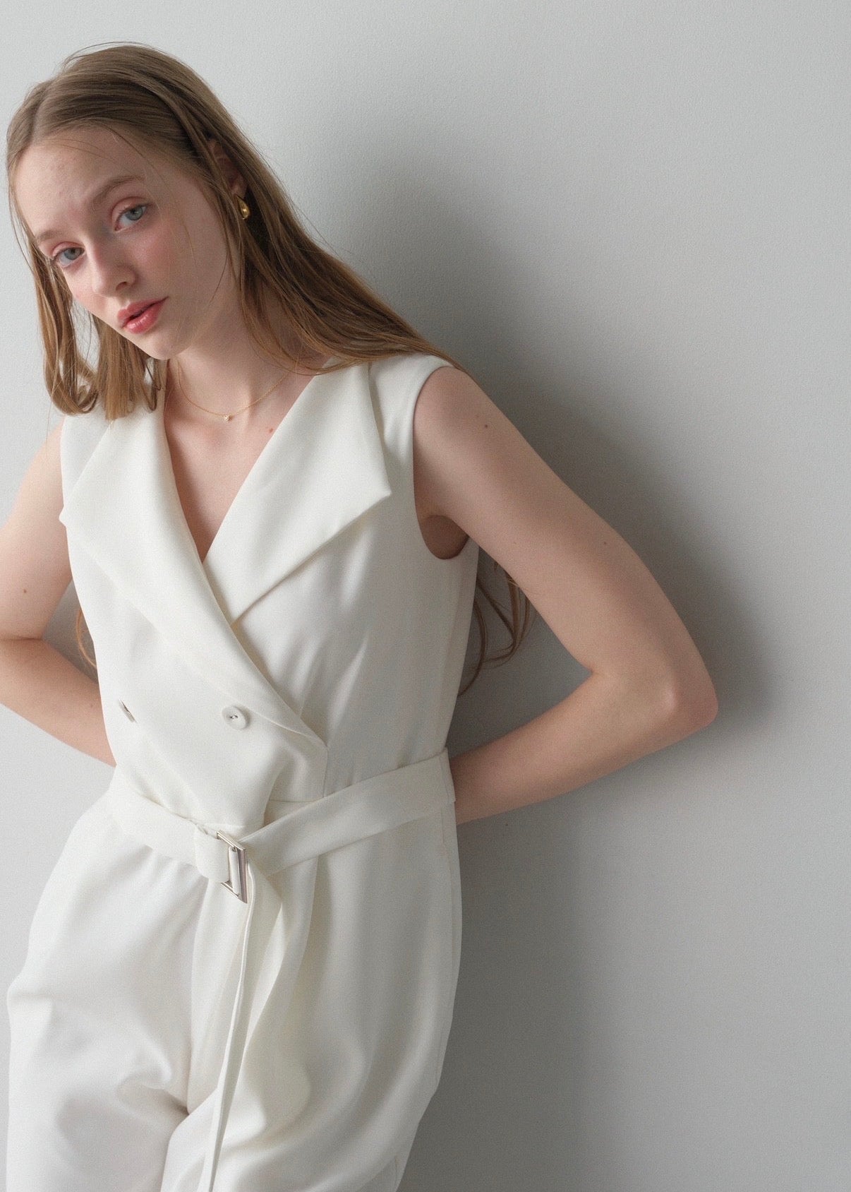 Lady handsome all-in-one / White