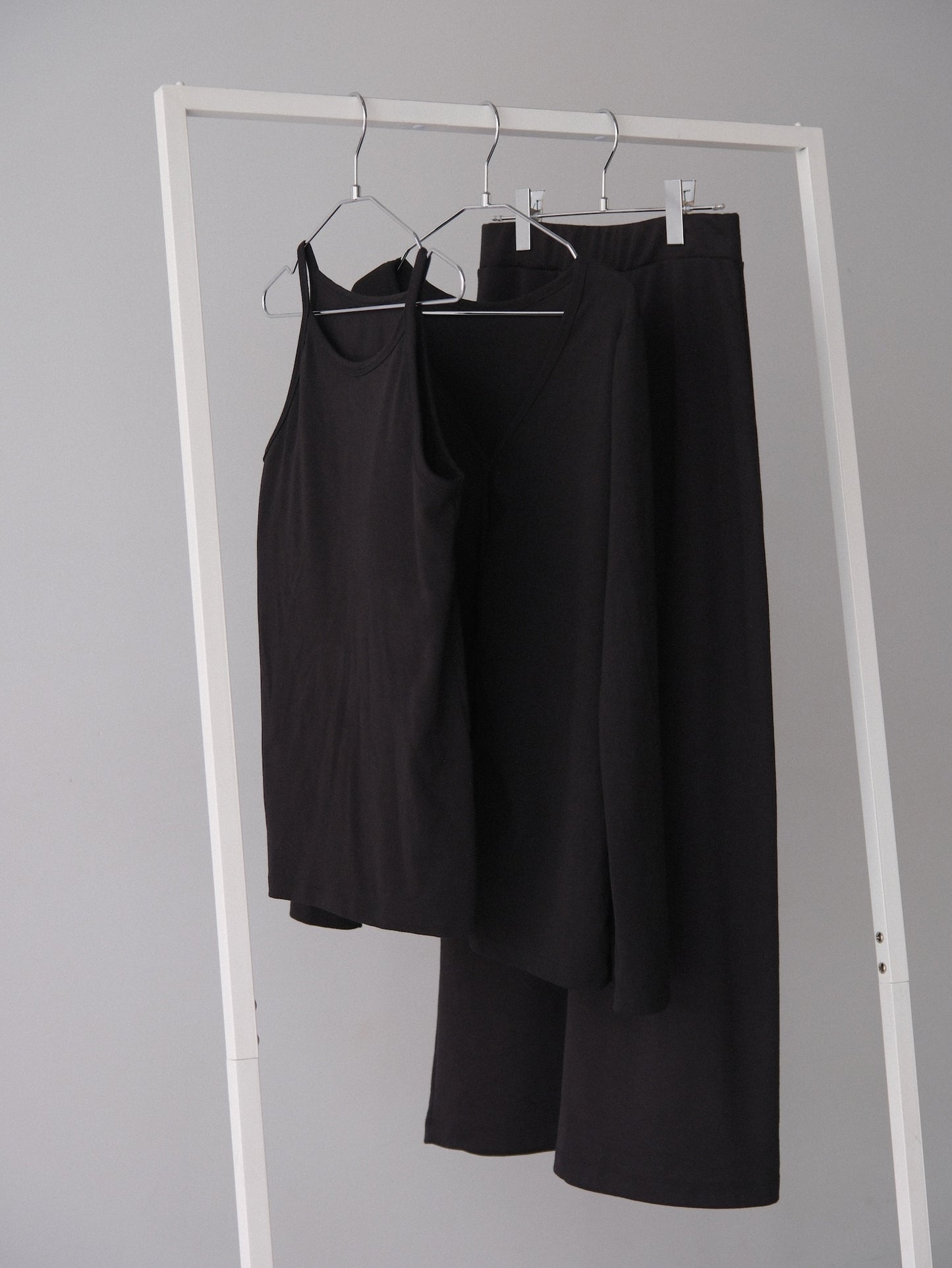 【coming soon】Lady cutsew 3piece -Black
