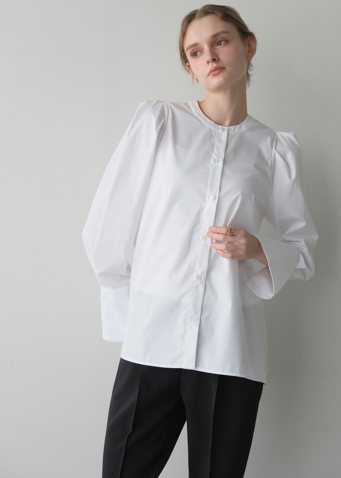 【Pre order】 2way Lady blouse