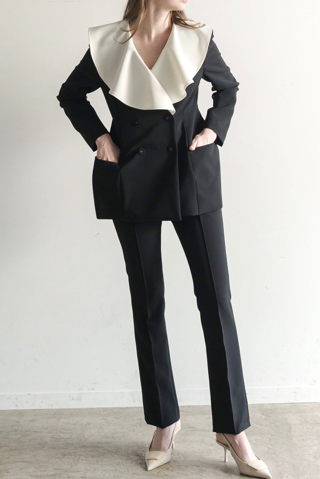 【予約】Flareless Pants-Black