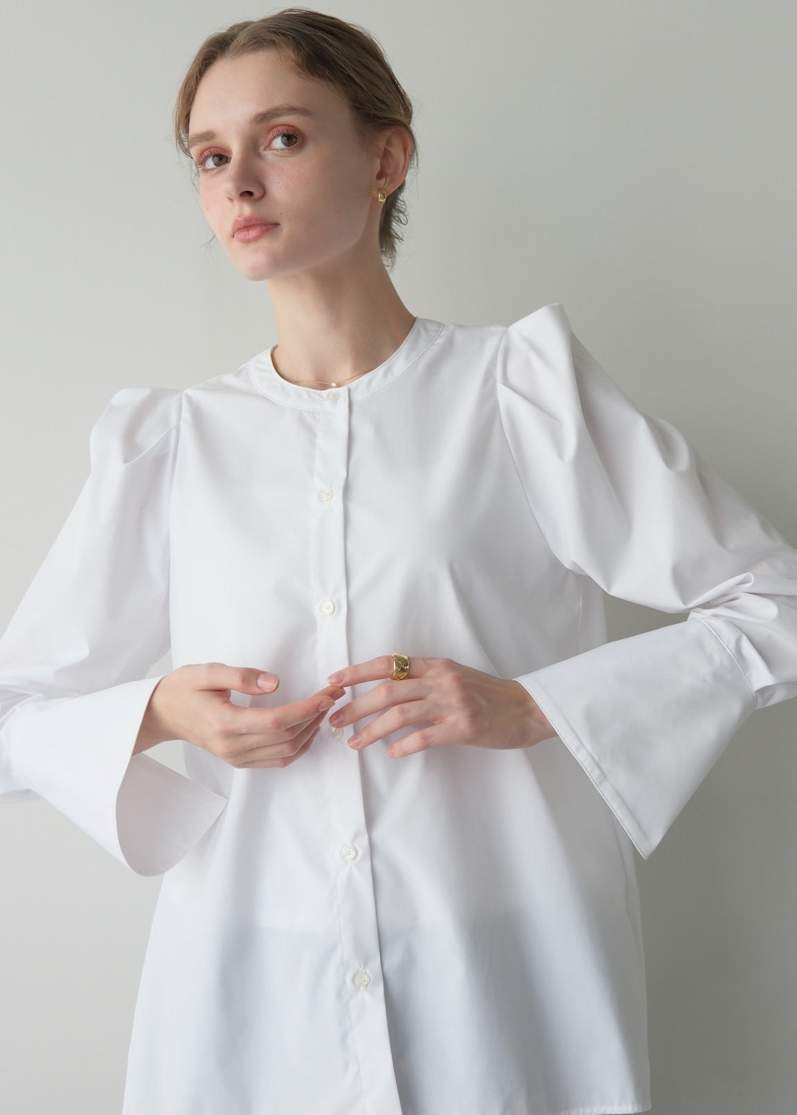 【Pre order】 2way Lady blouse