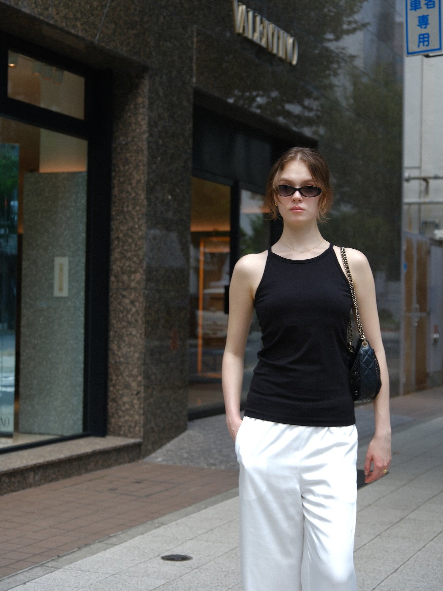 【coming soon】Lady cutsew 3piece -Black