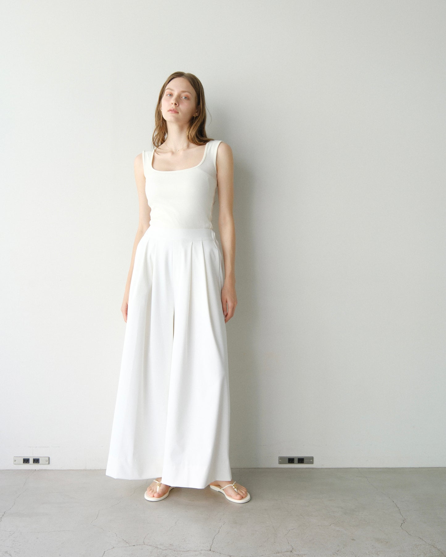 2way Thank top - white