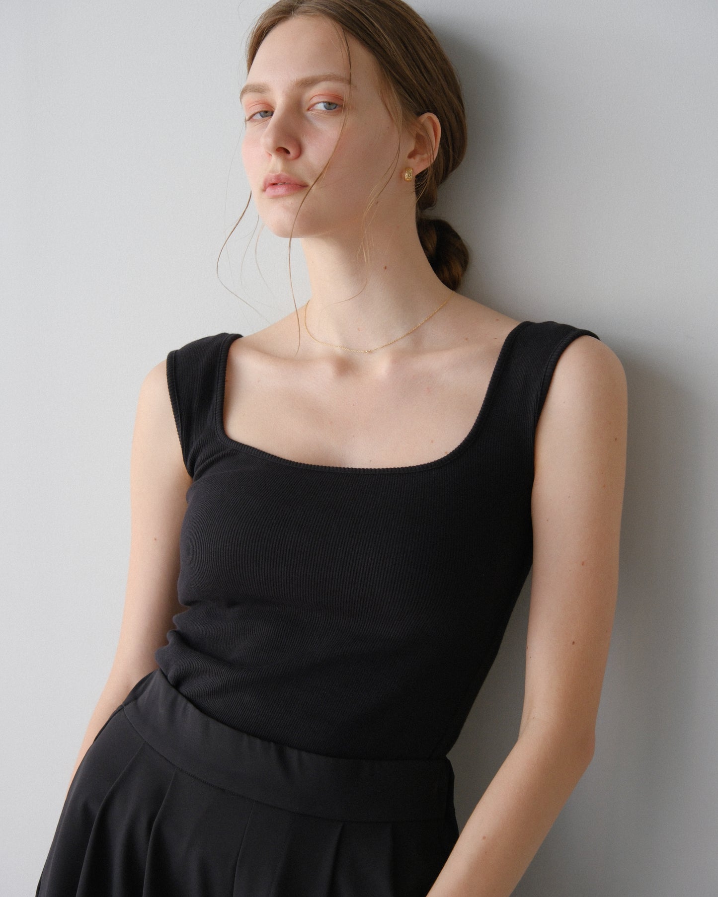 2way Thank top - black