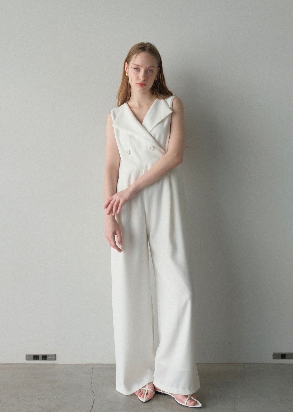 Lady handsome all-in-one / White