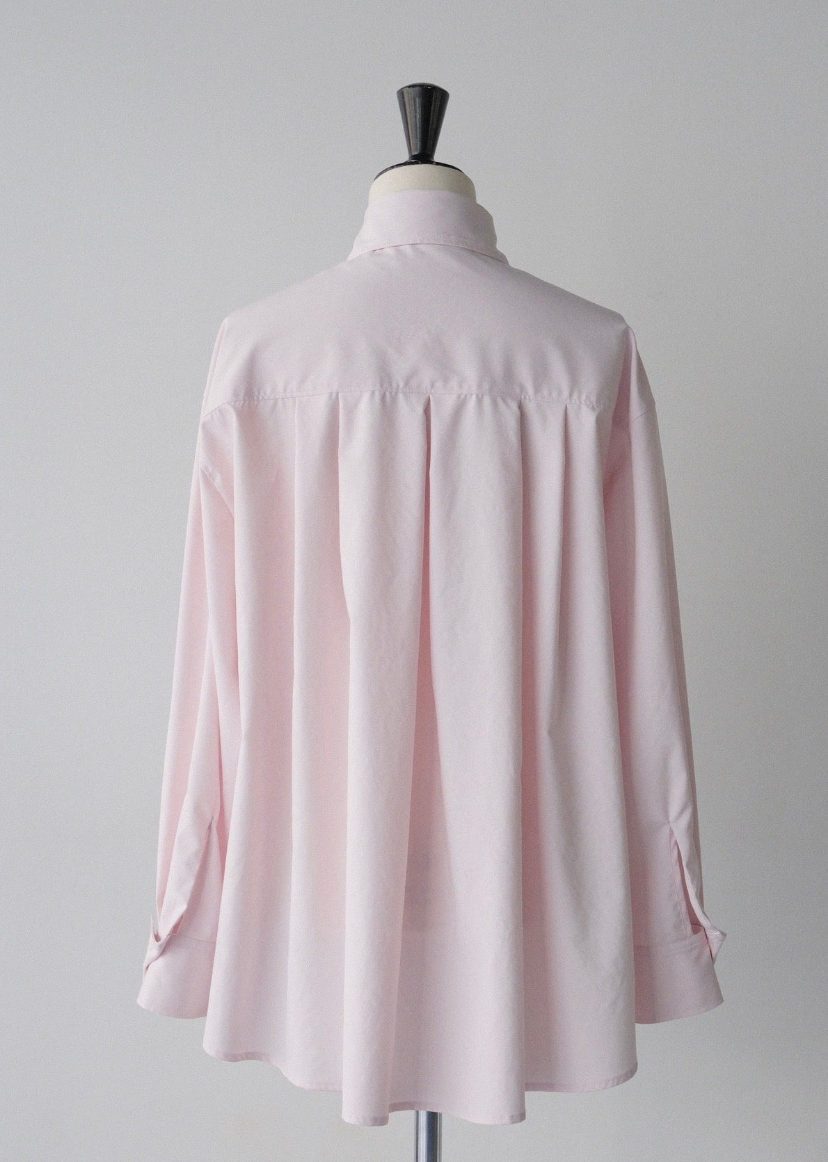 3rd】 撥水 2way silky over shirt / baby pink – CARLA