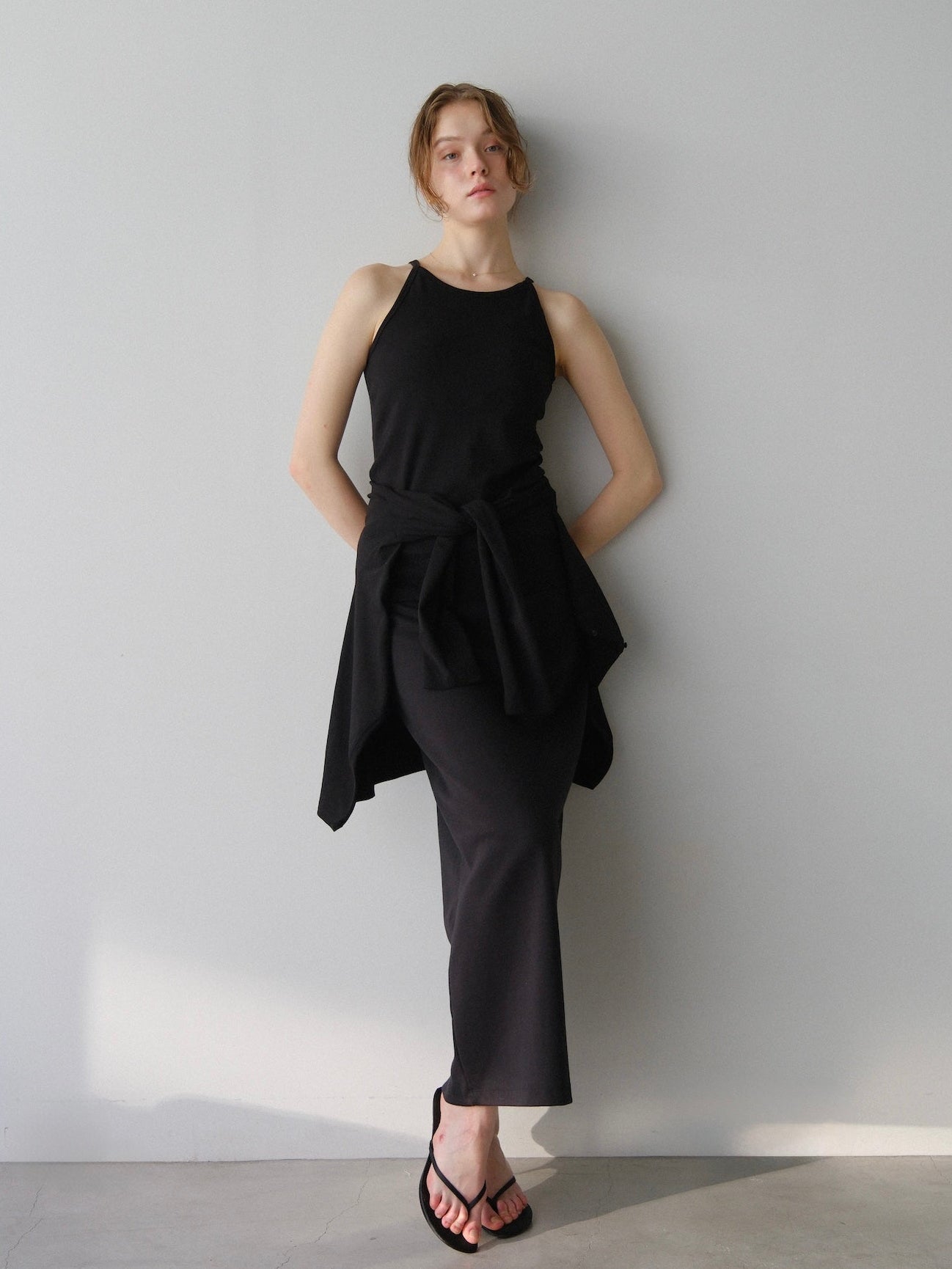 【coming soon】Lady cutsew 3piece -Black