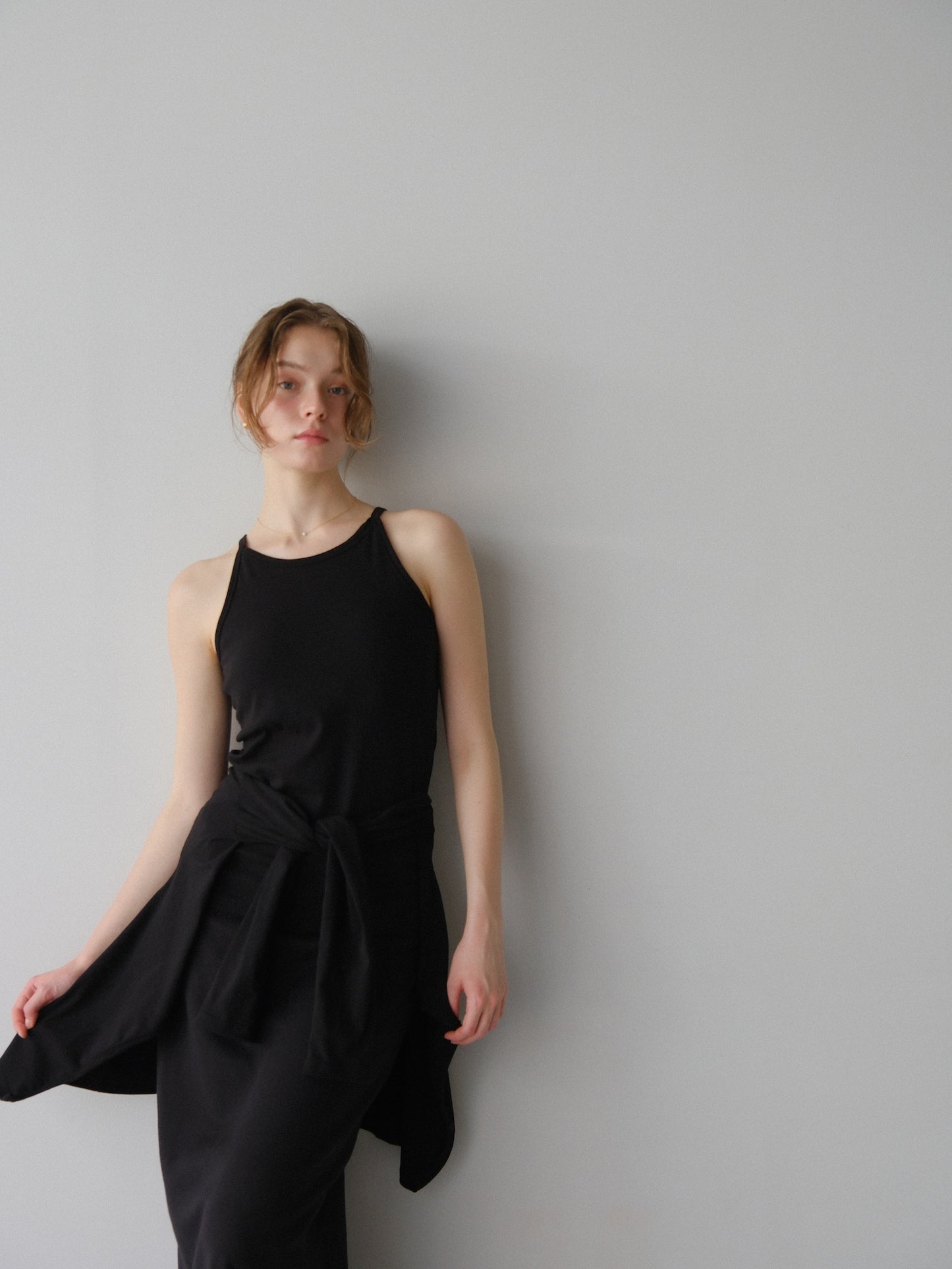 【coming soon】Lady cutsew 3piece -Black