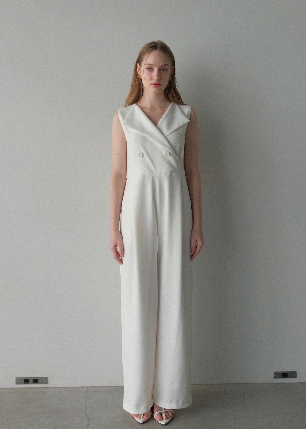 Lady handsome all-in-one / White