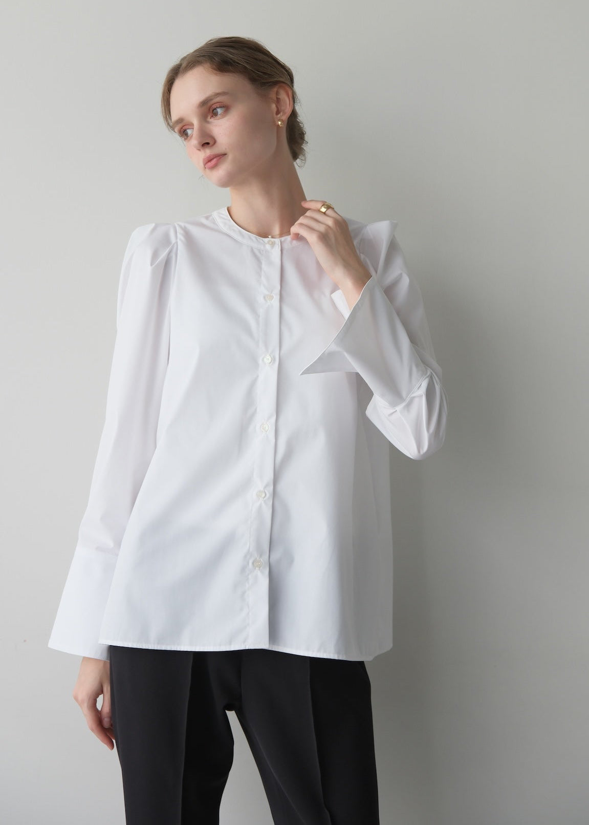 【Pre order】 2way Lady blouse