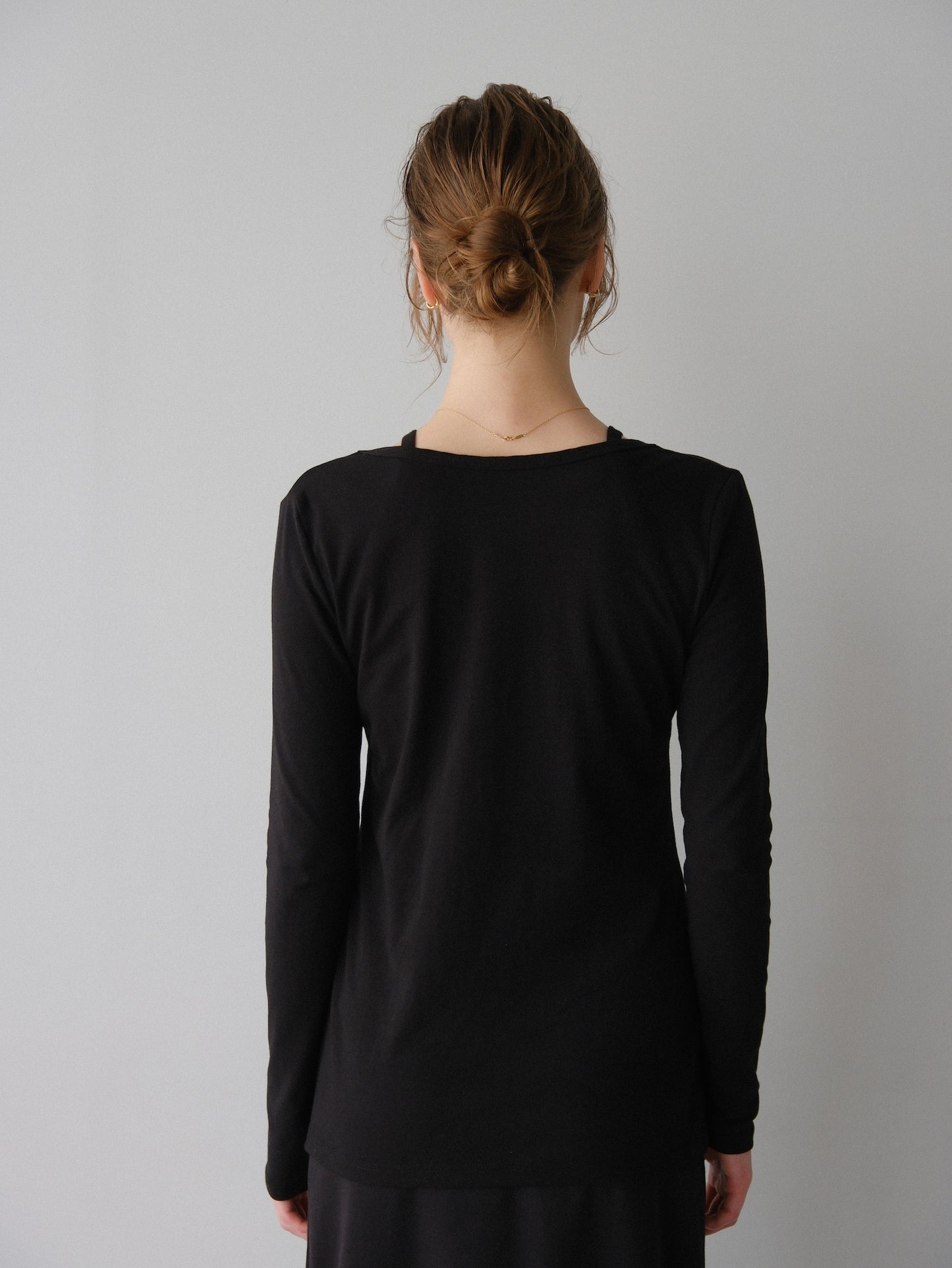 【coming soon】Lady cutsew 3piece -Black
