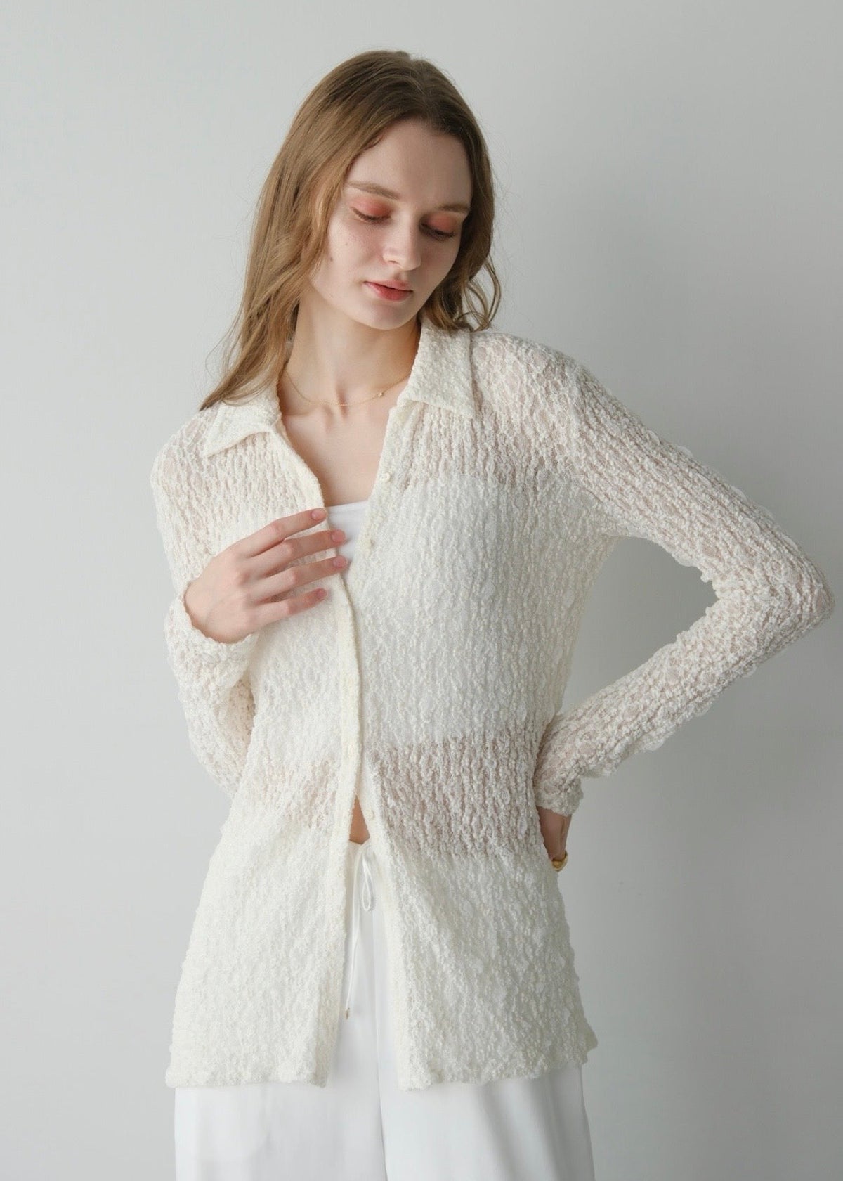 Lady lace shirt