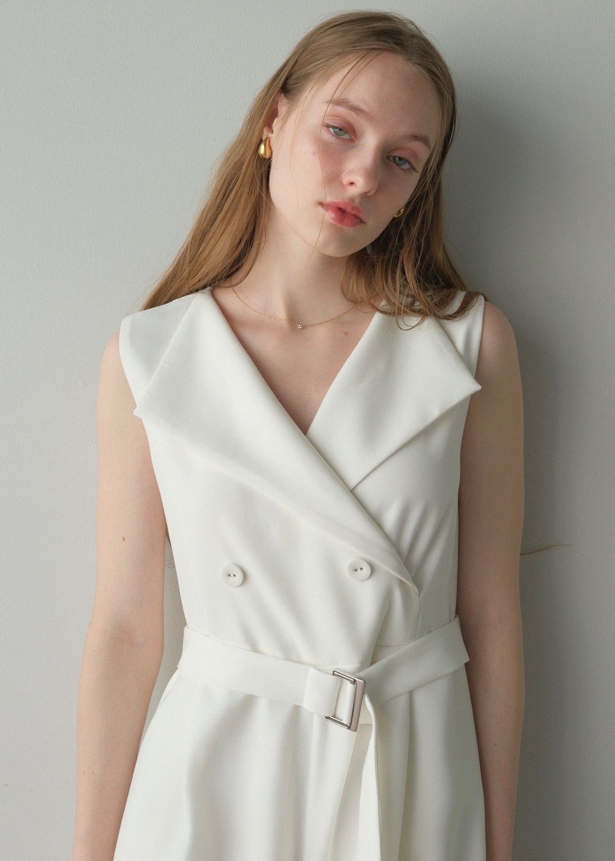 Lady handsome all-in-one / White