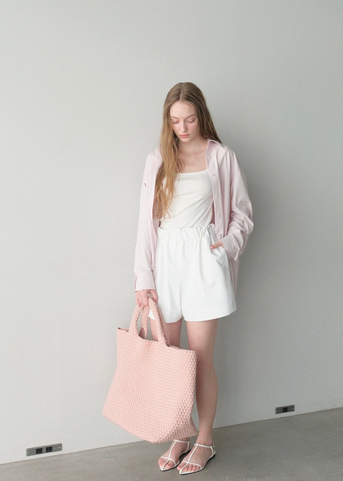 3rd】 撥水 Otona short pants / white – CARLA