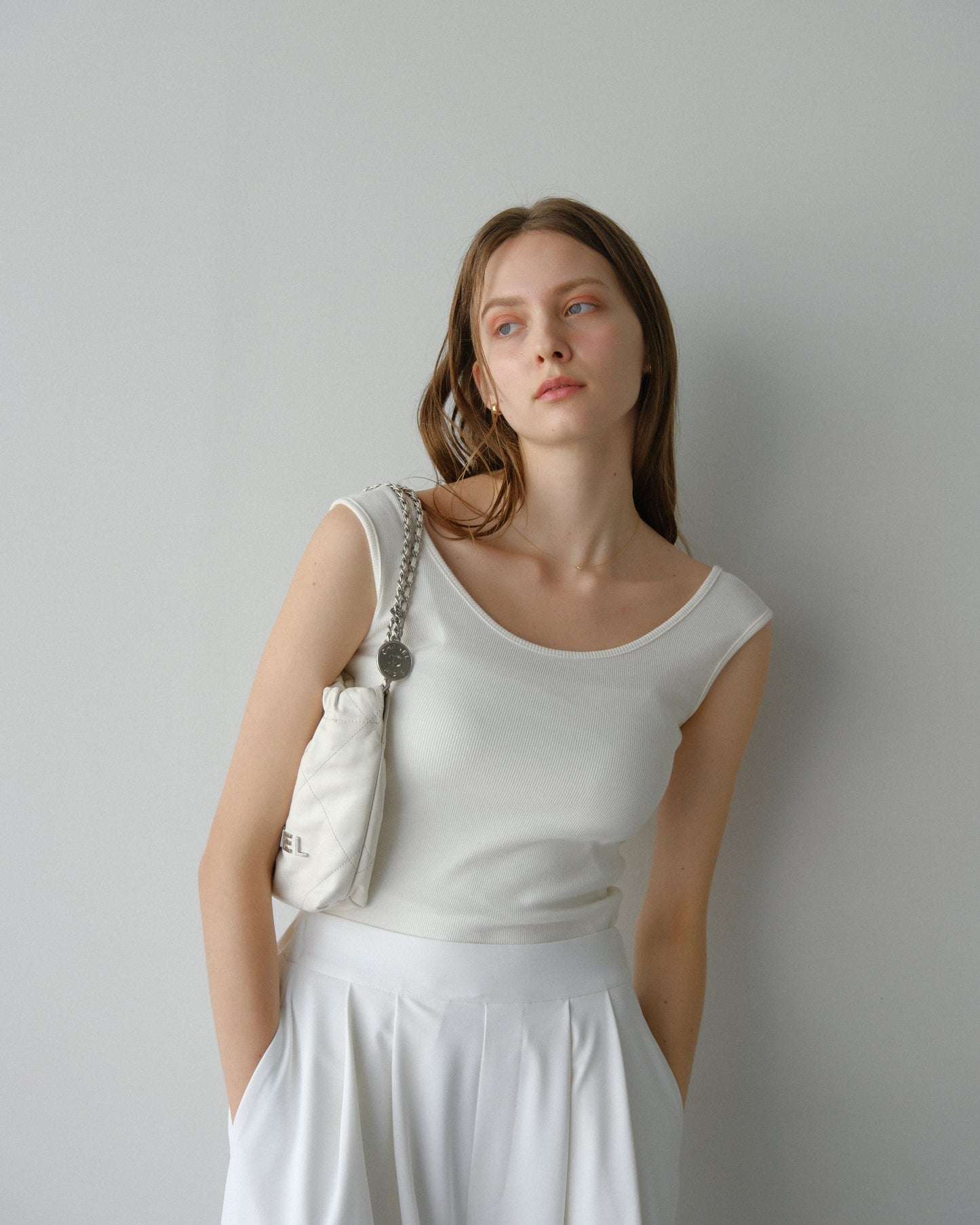 2way Thank top - white