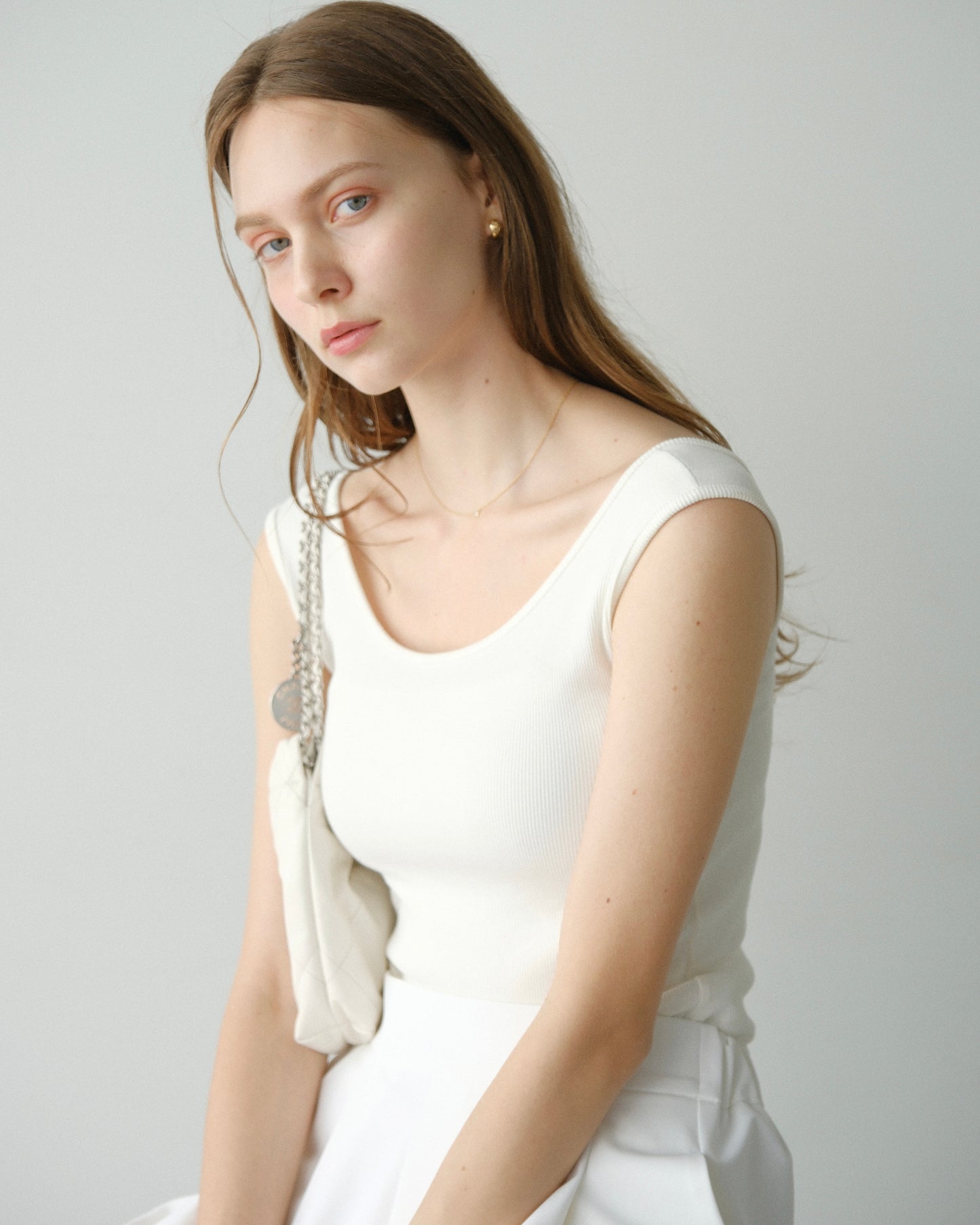 2way Thank top - white