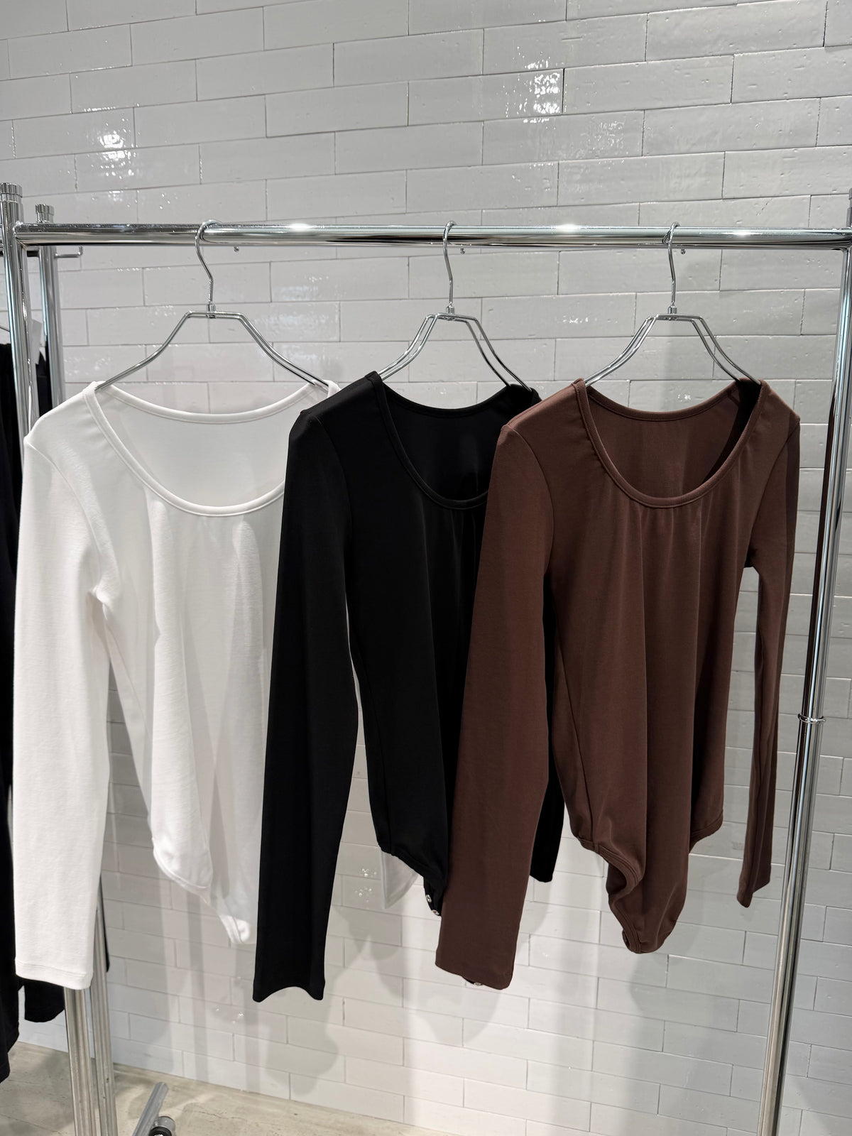 (Pre order) Back open body suit