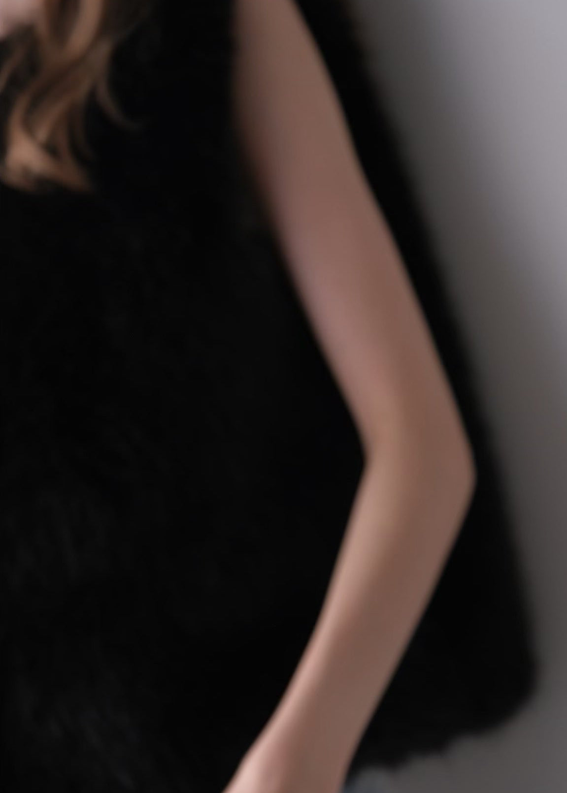 Eco fur vest