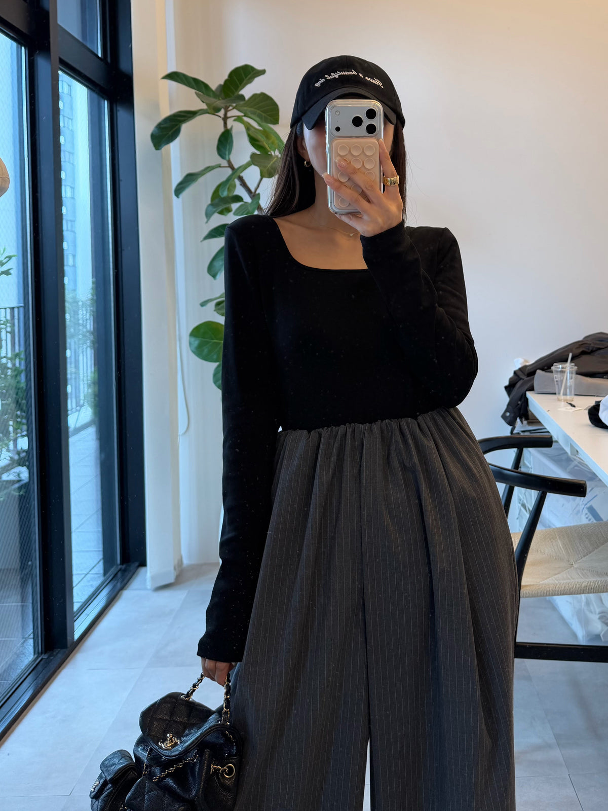 Square neck body suit