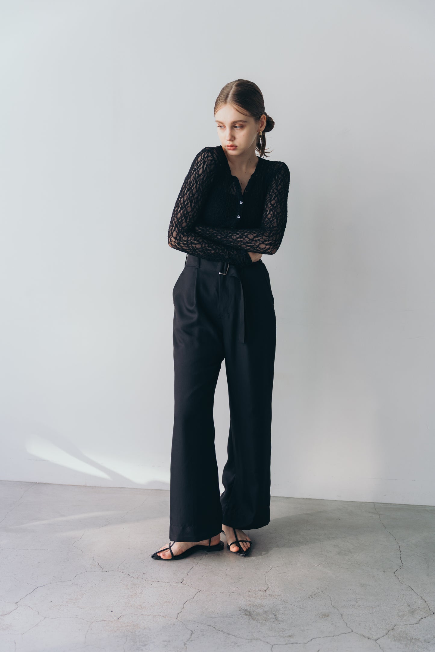 Lace body suit - Black