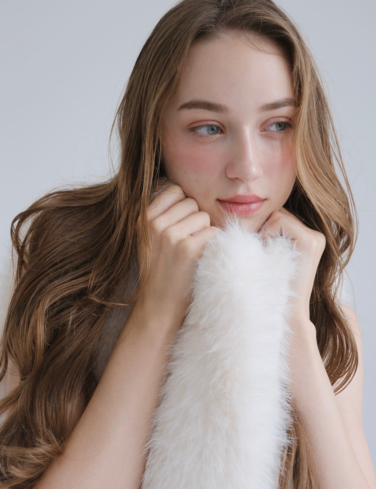 CARLA カーラ Fluffy cami フラッフィーキャミ　ブラック CARLA