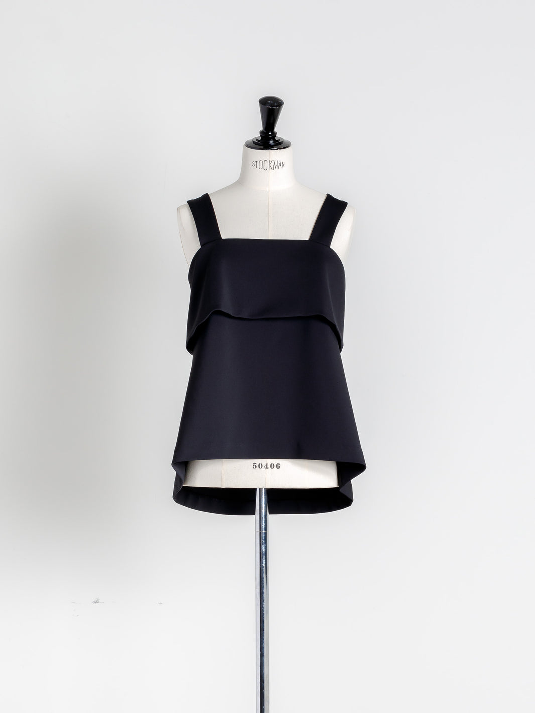 carla Biraku bustier tops (Black) タンクトップ 