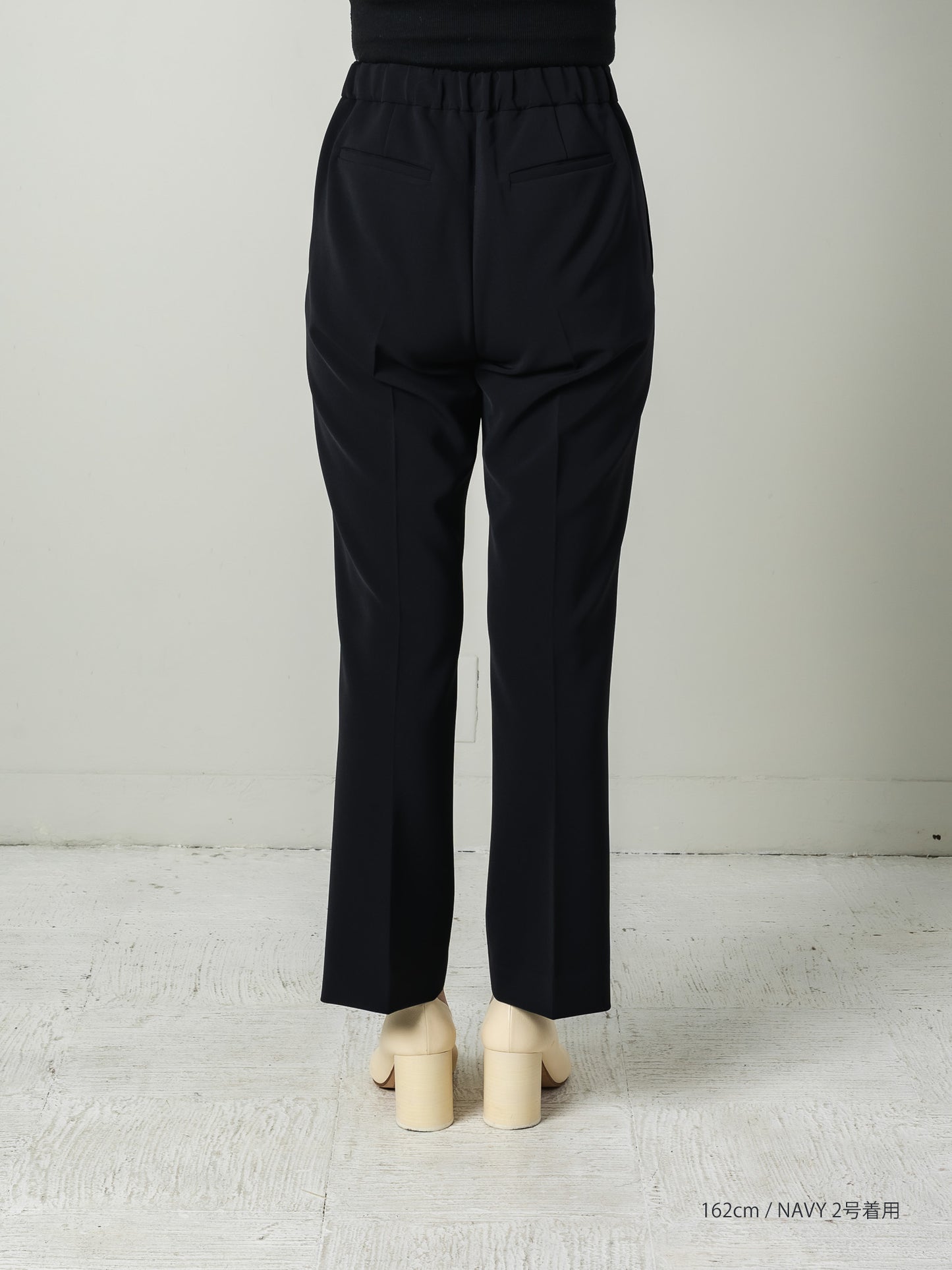 【予約】Flareless Pants-Black